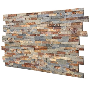 China Rusty Slate Culture Stone Ledgestone Cladding