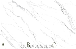 Frost White Sintered Stone Slab